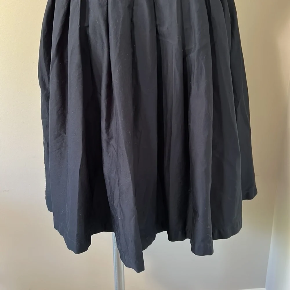 KATE SPADE Navy Blue Fit and Flare Bow Cap Sleeves Dress Vintage Sz 4
